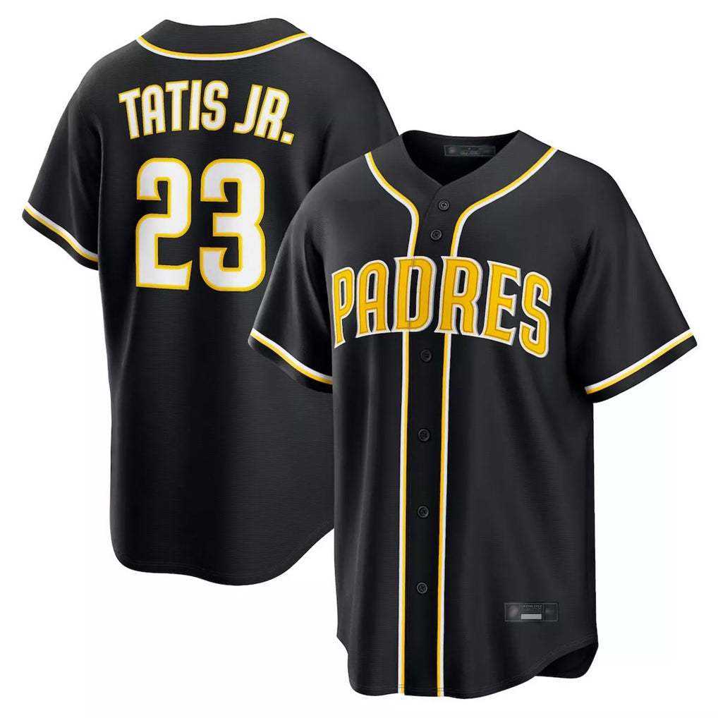Silnrao S.Diego Padres #23 Fernando Tatis Jr Player Black 2026 Fashion Home Stitched Jerseys