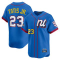 Silnrao S.Diego Padres #23 Fernando Tatis Jr Player Blue National League All-Star Game Limited Stitched Jerseys