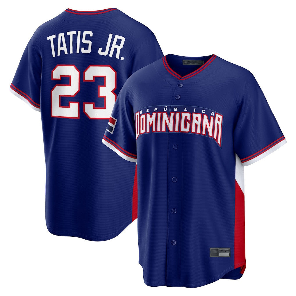 Silnrao S.Diego Padres #23 Fernando Tatis Jr Player Royal 2026 World Classic Home Limited Stitched Jerseys