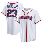 Silnrao S.Diego Padres #23 Fernando Tatis Jr Player White 2026 World Classic Home Limited Stitched Jerseys