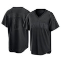 Silnrao S.Diego Padres #2 Xander Bogaerts Player Black Pitch Fashion Game T-shirt Stitched Jerseys
