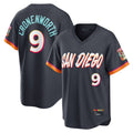Silnrao S.Diego Padres #9 Jake Cronenworth Player Obsidian 2026 City Connect Home Limited T-shirt Stitched Jerseys