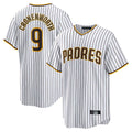 Silnrao S.Diego Padres #9 Jake Cronenworth Player White Home Game Stitched Jerseys