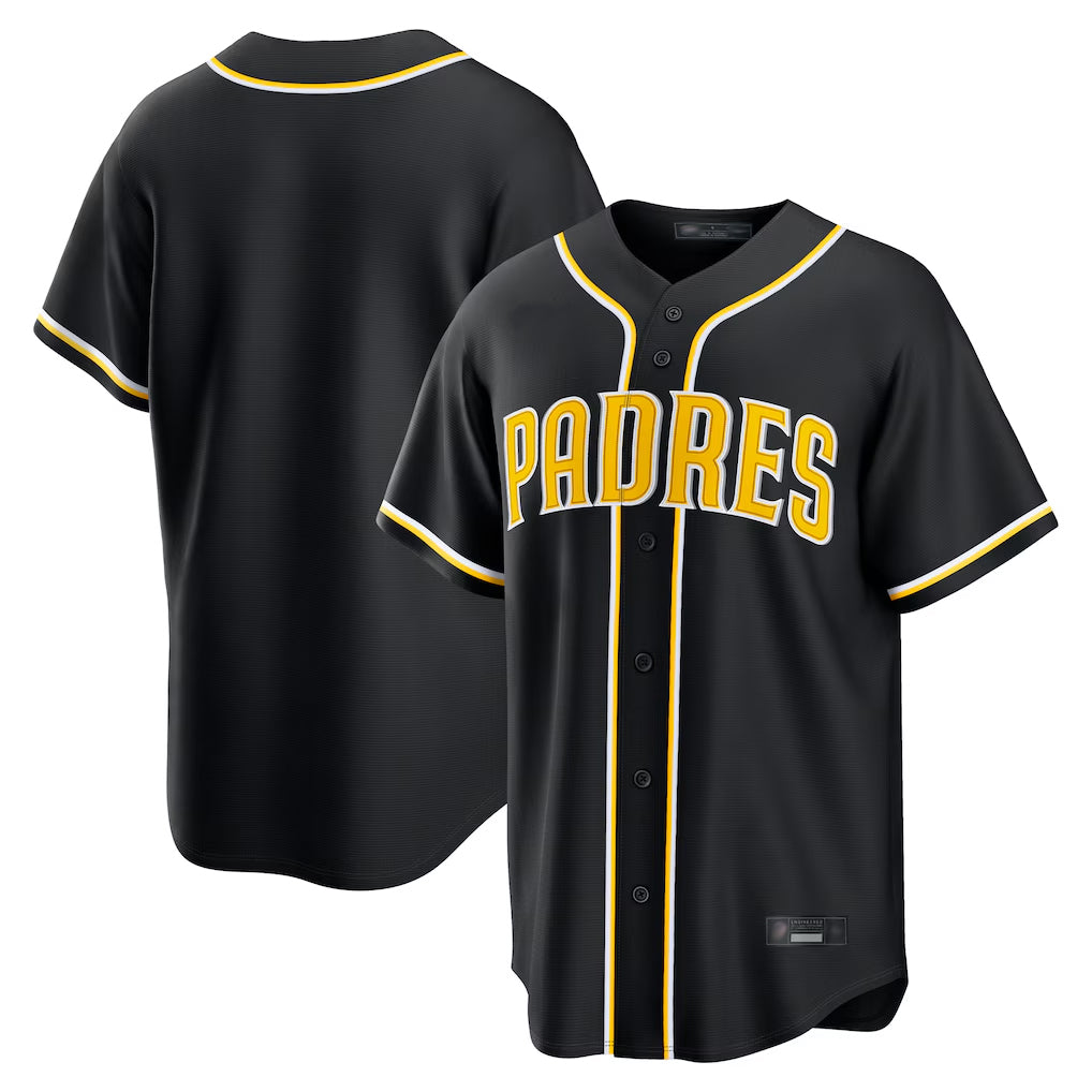 Silnrao S.Diego Padres ## Diego Padres Blank Player Black 2026 Fashion Home Stitched Jerseys
