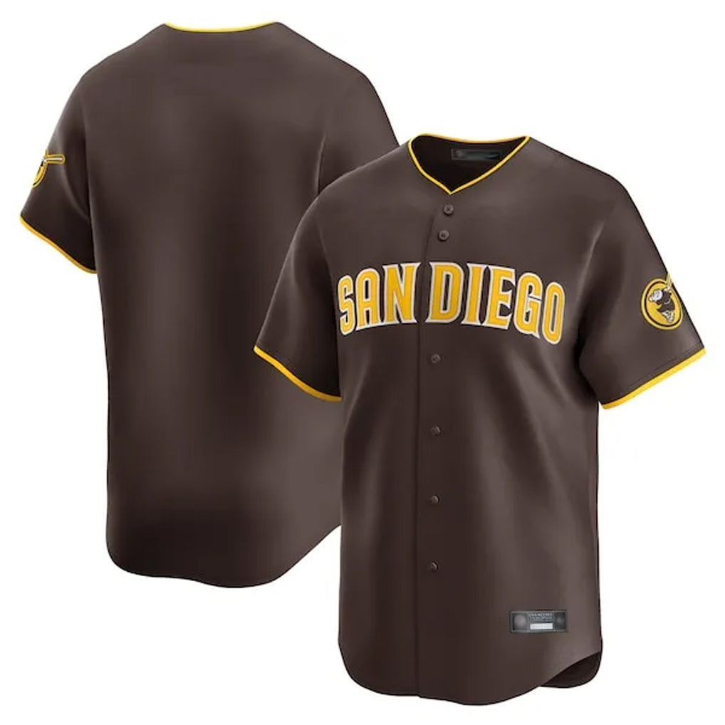 Silnrao S.Diego Padres ## Diego Padres Blank Player Brown Home Limited Stitched Jerseys