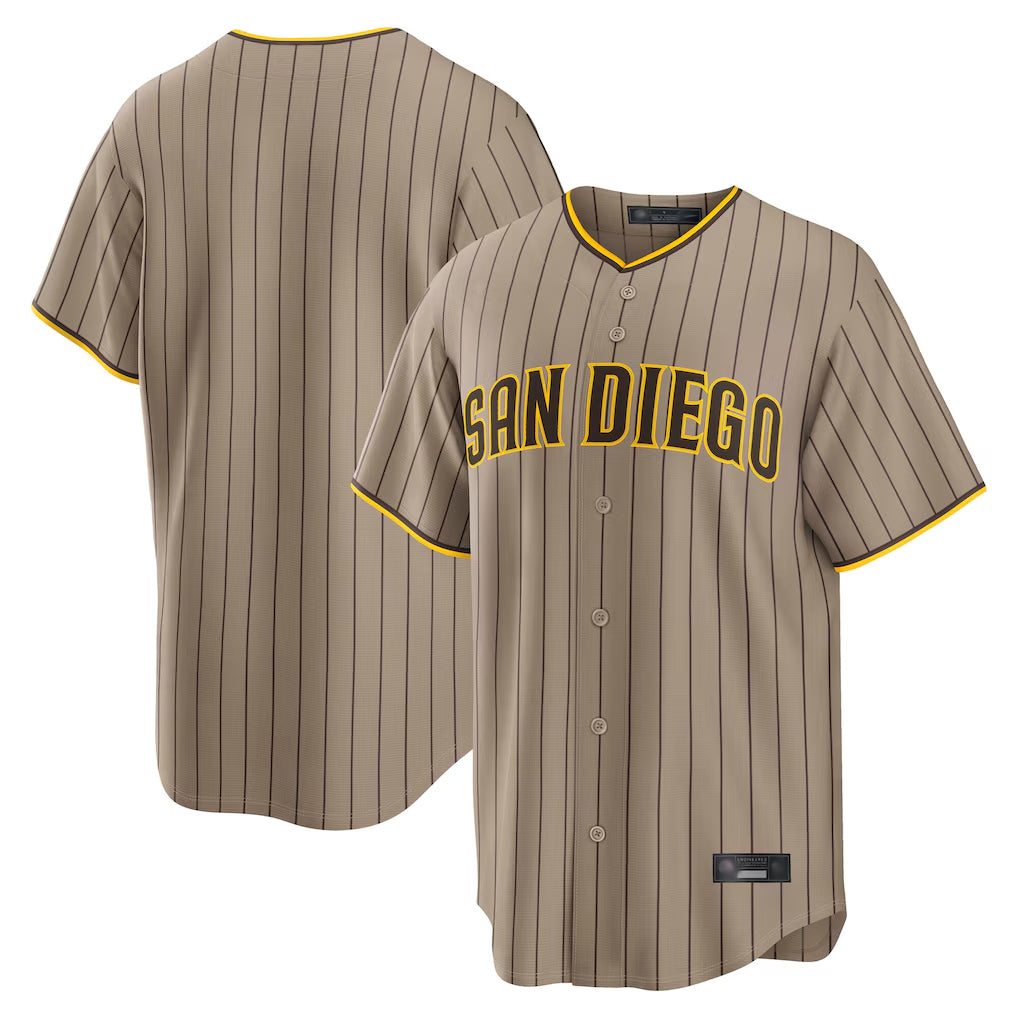 Silnrao S.Diego Padres ## Diego Padres Blank Player Khaki Home Game Stitched Jerseys