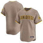 Silnrao S.Diego Padres ## Diego Padres Blank Player Khaki Home Limited Stitched Jerseys
