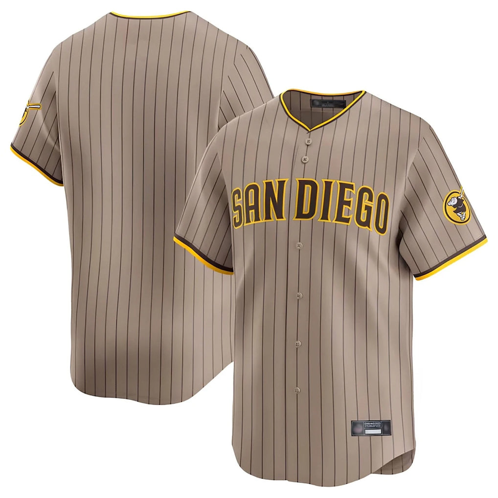 Silnrao S.Diego Padres ## Diego Padres Blank Player Khaki Home Limited Stitched Jerseys