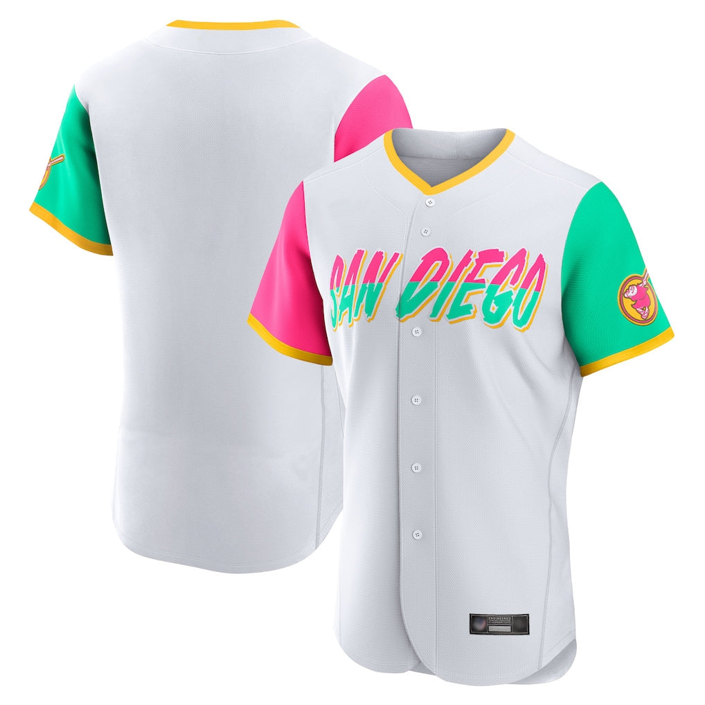 Silnrao S.Diego Padres ## Diego Padres Blank Player White City Connect Home Limited Elite Stitched Jerseys