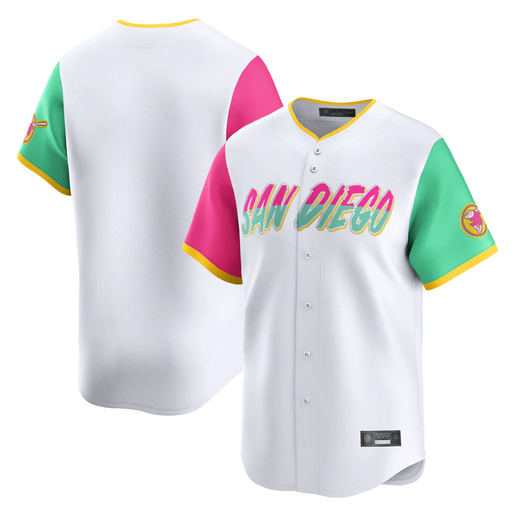 Silnrao S.Diego Padres ## Diego Padres Blank Player White City Connect Home Limited Stitched Jerseys