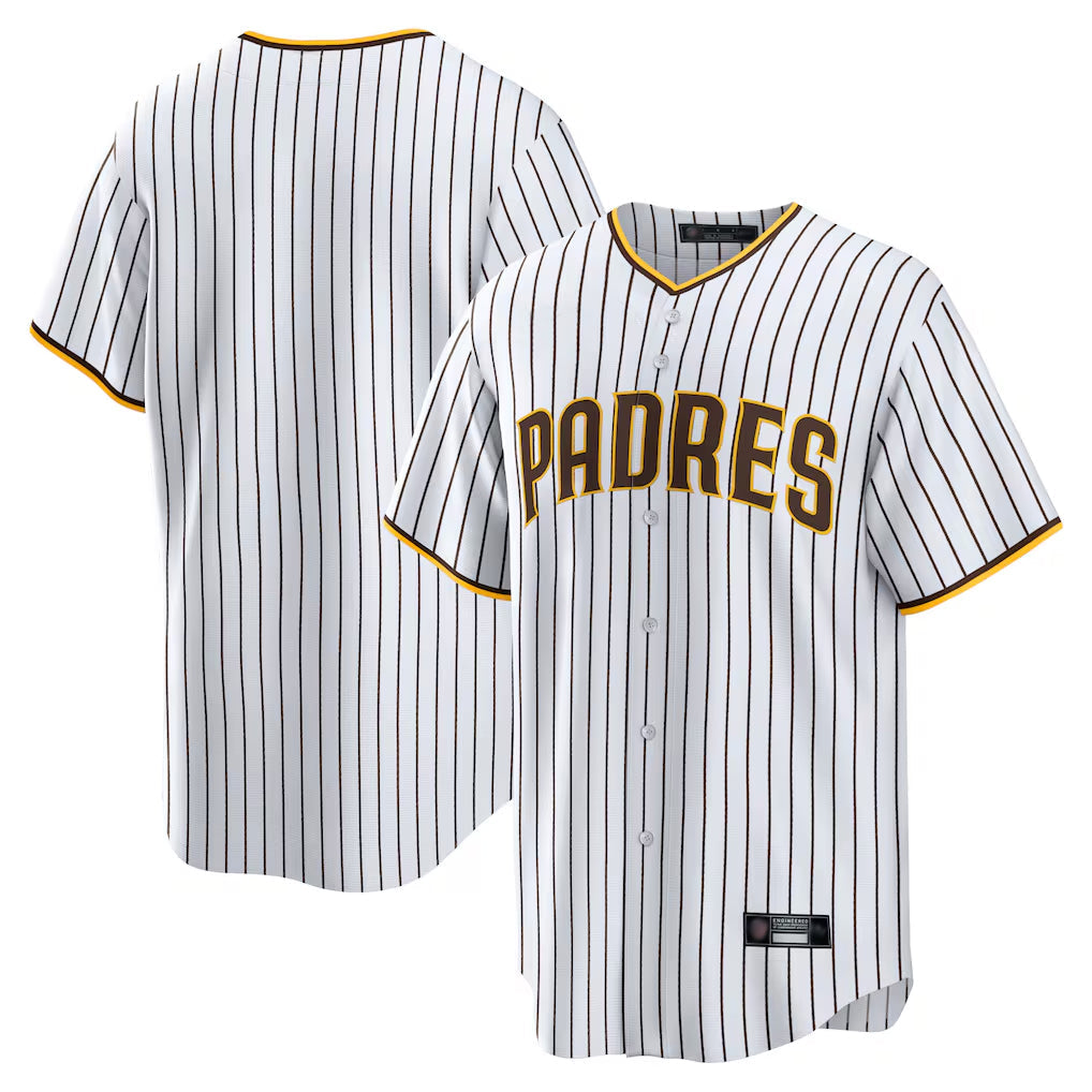 Silnrao S.Diego Padres ## Diego Padres Blank Player White Home Game Stitched Jerseys