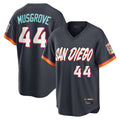 Silnrao S.Diego Padres #44 Joe Musgrove Player Obsidian 2026 City Connect Home Limited T-shirt Stitched Jerseys