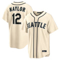 Silnrao S.Mariners #12 Josh Naylor Player Cream 2026 Home Limited Stitched Jerseys