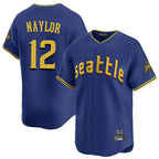 Silnrao S.Mariners #12 Josh Naylor Player Royal City Connect Home Limited Stitched Jerseys