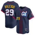 Silnrao S.Mariners #29 Cal Raleigh Player Navy American League All-Star Edition Limited Stitched Jerseys