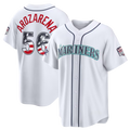 Silnrao S.Mariners #56 Randy Arozarena White 2026 All-Star Edition Stars & Stripes Stadium Jerseys