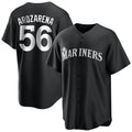Silnrao S.Mariners #56 Randy Arozarena Player Black Home Limited Stitched Jerseys