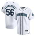 Silnrao S.Mariners #56 Randy Arozarena Player White Home Limited Stitched Jerseys