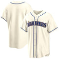 Silnrao S.Mariners ## Mariners Blank Player Cream Home Game Stitched Jerseys