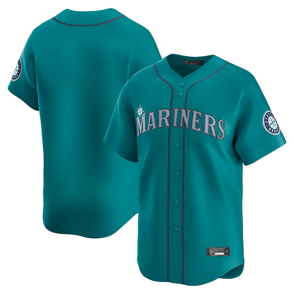 Silnrao S.Mariners ## Mariners Blank Player Teal Home Limited Stitched Jerseys