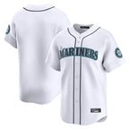 Silnrao S.Mariners ## Mariners Blank Player White Home Limited Stitched Jerseys