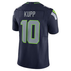 Silnrao S.Seahawks #10 Cooper Kupp College Navy Team Vapor F.U.S.E. Limited Stitched Jerseys