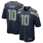 Silnrao S.Seahawks #10 Cooper Kupp Player College Navy Game Stitched Jerseys