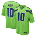 Silnrao S.Seahawks #10 Cooper Kupp Player Green Game Replica Stitched Jerseys