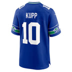 Silnrao S.Seahawks #10 Cooper Kupp Royal Alternate Game Stitched Jerseys