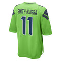 Silnrao S.Seahawks #11 Jaxon Smith-Njigba Neon Green Game Stitched Jerseys