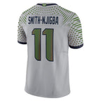 Silnrao S.Seahawks #11 Jaxon Smith-Njigba Player Grey Rivalries Collection Limited Stitched Jerseys