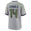 Silnrao S.Seahawks #14 Sam Darnold 2025 Rivalries Collection Game Jersey - Wolf Gray Stitched Jerseys