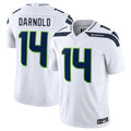 Silnrao S.Seahawks #14 Sam Darnold Player White Vapor F.U.S.E. Limited Football Jerseys