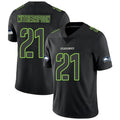 Silnrao S.Seahawks #21 Devon Witherspoon Player Black Impact Limited Stitched Jerseys