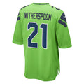 Silnrao S.Seahawks #21 Devon Witherspoon Player Green Home Game Stitched Jerseys