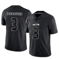 Silnrao S.Seahawks #3 Nick Emmanwori Player Black RFLCTV Limited Football Jerseys