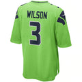 Silnrao S.Seahawks #3 Nick Emmanwori Player Green Game Football Jerseys