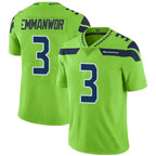 Silnrao S.Seahawks #3 Nick Emmanwori Player Green Vapor Limited Football Jerseys