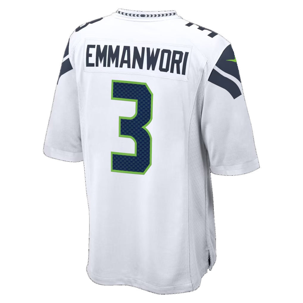 Silnrao S.Seahawks #3 Nick Emmanwori White Game Stitched Jerseys