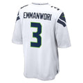 Silnrao S.Seahawks #3 Nick Emmanwori White Game Stitched Jerseys