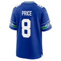 Silnrao S.Seahawks #8 Jadarian Price Royal Alternate Game Stitched Jerseys