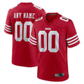 Silnrao Custom SF.49ers Game Home Stitched Jerseys