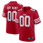 Silnrao Custom SF.49ers Game Home Stitched Jerseys