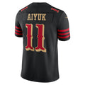 Silnrao SF.49ers #11 Brandon Aiyuk 2025 Rivalries Collection Limited Stitched Jerseys