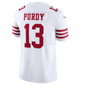 Silnrao SF.49ers #13 Brock Purdy Playre White Vapor F.U.S.E. Limited Stitched Jerseys