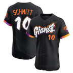 Silnrao SF.Giants #10 Casey Schmitt Player Black 2025 City Connect Home Limited Elite Stitched Jerseys