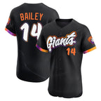 Silnrao SF.Giants #14 Patrick Bailey Player Black 2025 City Connect Home Limited Elite Stitched Jerseys