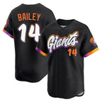 Silnrao SF.Giants #14 Patrick Bailey Player Black 2025 City Connect Home Limited Stitched Jerseys