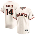 Silnrao SF.Giants #14 Patrick Bailey Player Cream Home Limited Stitched Jerseys