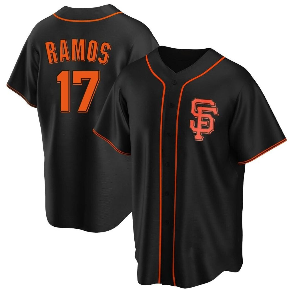 Silnrao SF.Giants #17 Heliot Ramos Player Black 2026 Home Game Stitched Jerseys